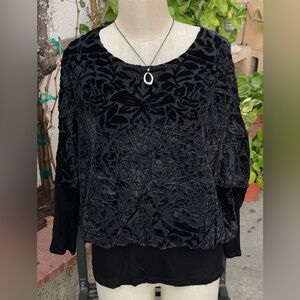 Joseph Black Textured Women's Blouse